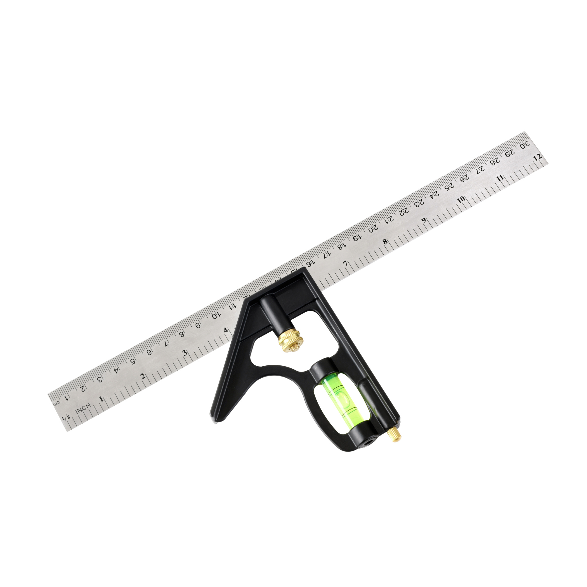Ironton 12in. Stainless Steel Combination Square Ruler